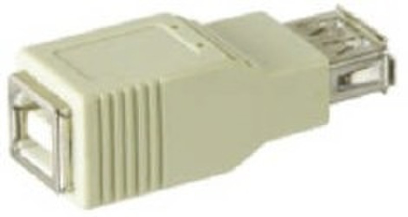 M-Cab USB Adapter A B female Weiß Kabelschnittstellen-/adapter