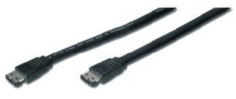 M-Cab SATA eSATA / eSATA 300 kabel - 0.75m 0.75m ESATA ESATA Black SATA cable