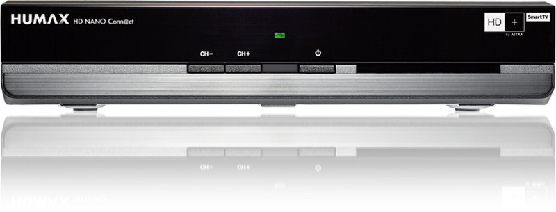 Humax HD Nano Conn@ct Ethernet (RJ-45) Schwarz, Silber TV Set-Top-Box