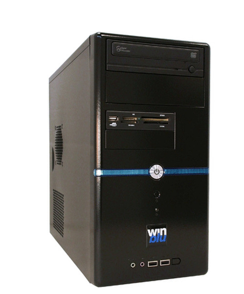 Winblu L5 3.2GHz i5-3470 Desktop Schwarz, Silber PC