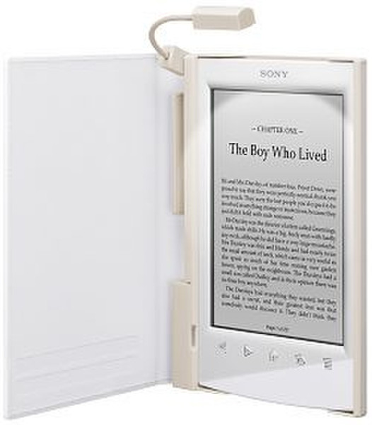 Sony PRS-T2 6" Сенсорный экран 1.3ГБ Wi-Fi Белый электронная книга