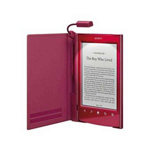 Sony PRS-T2 6" Сенсорный экран 1.3ГБ Wi-Fi Красный электронная книга
