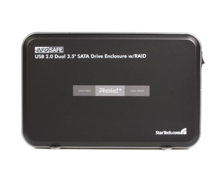 StarTech.com InfoSafe USB 2.0 Dual 3.5