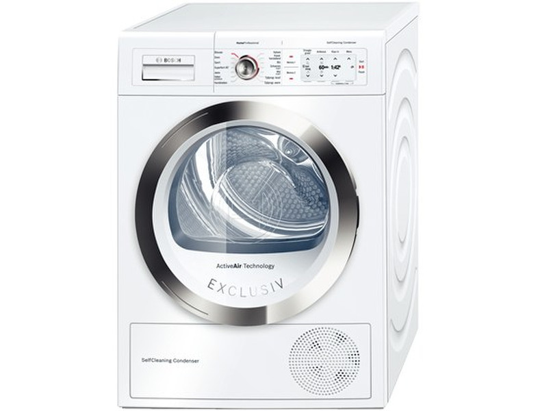 Bosch WTY86790NL freestanding Front-load 8kg B White tumble dryer