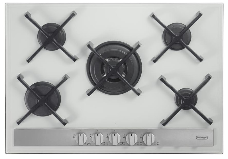 DeLonghi BV 57 ASVC built-in Gas Black,White hob