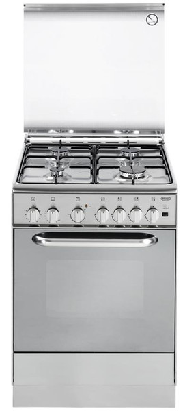 DeLonghi DGVX 664 Gas hob Cеребряный кухонная плита