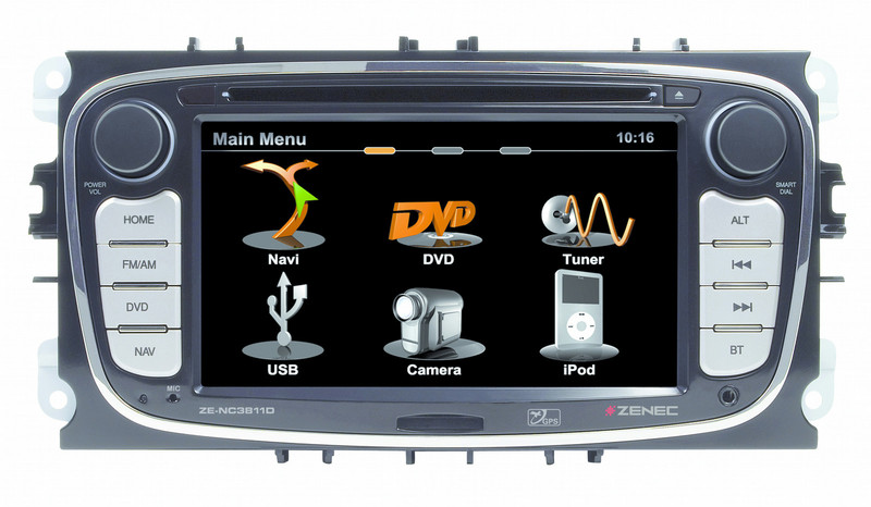 Zenec ZE-NC3811D GPS-Navigationssystem