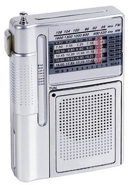 Audiola RTB-2038 Tragbar Analog Silber Radio