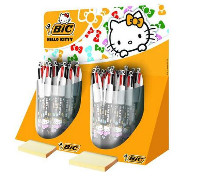 BIC 905398 Black,Blue,Green,Red 40pc(s) rollerball pen