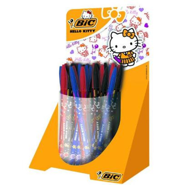 BIC 905401 Black,Blue,Red 40pc(s) rollerball pen