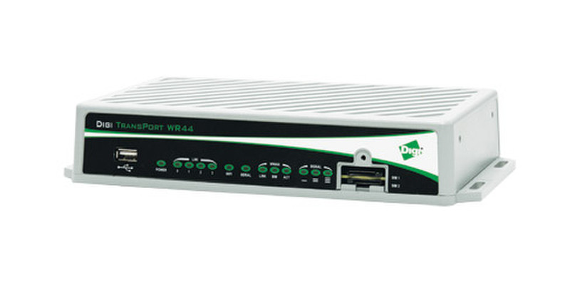 Digi WR44-L200-CE1-RD Подключение Ethernet Черный, Белый проводной маршрутизатор