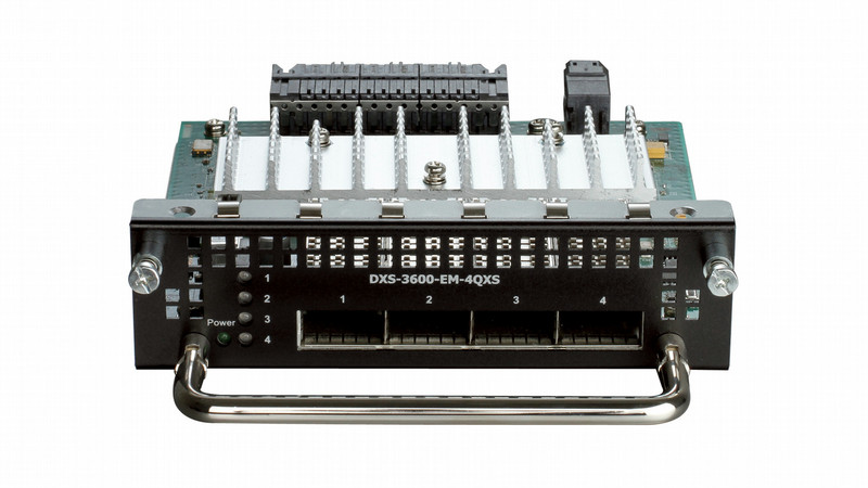 D-Link DXS-3600-EM-4QXS 10 Gigabit Ethernet модуль для сетевого свича