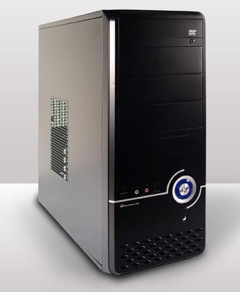 Crono CR-MT01P350 3.0 Midi-Tower 350W Schwarz Computer-Gehäuse