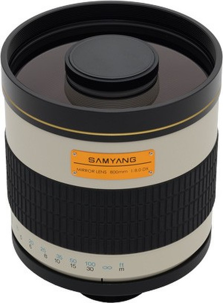 Samyang 800mm MC IF f/8 Mirror SLR Telephoto lens Schwarz, Grau