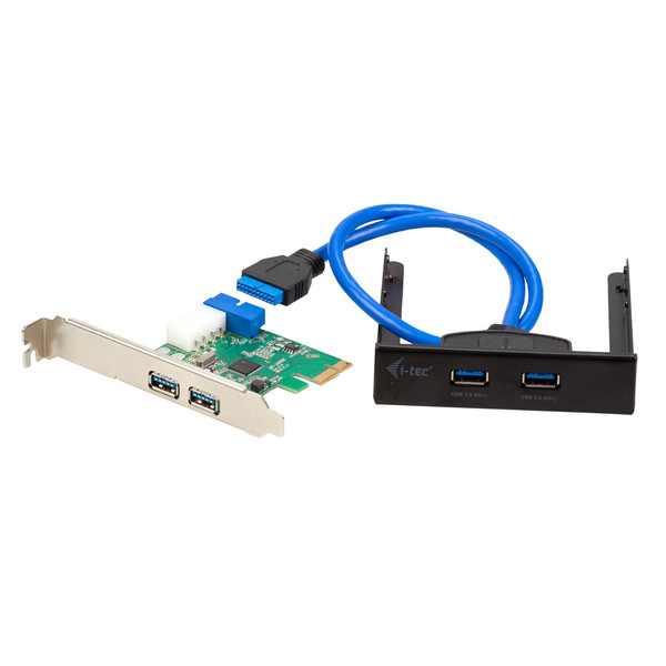 iTEC PCE22U3EXT Eingebaut USB 3.0 Schnittstellenkarte/Adapter