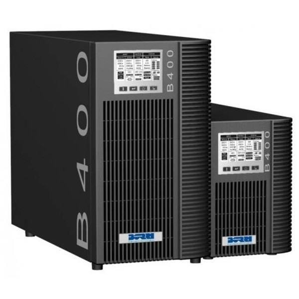 Borri B400 2kVA 2000VA 6AC outlet(s) Tower Black uninterruptible power supply (UPS)