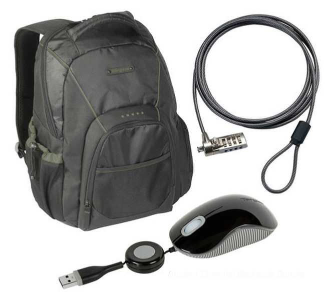 Fujitsu FPCCC156 Нейлон, Полиэстер Черный/серый рюкзак