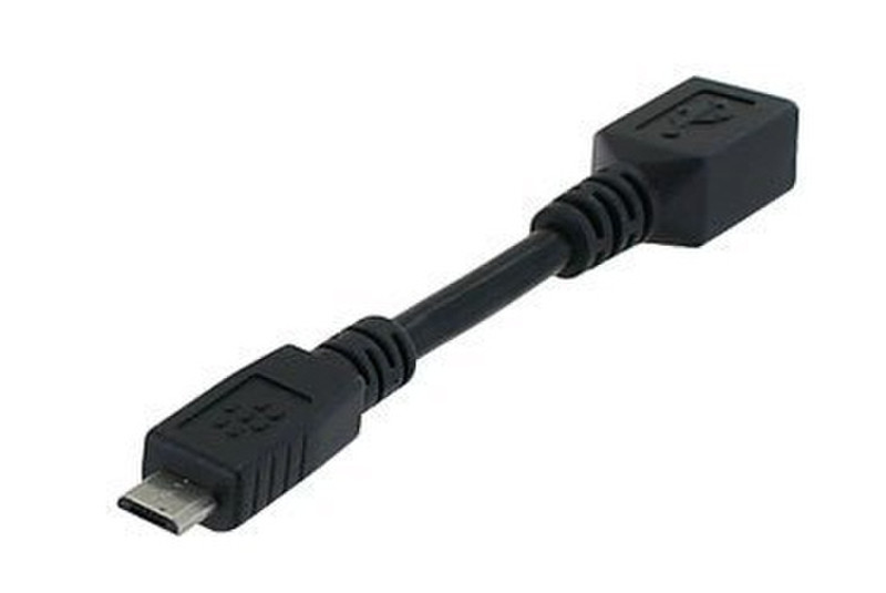 BlackBerry ASY-18686-003 0.09m Mini-USB A Micro-USB B Black USB cable