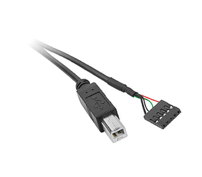 Siig CB-US0011-S2 0.5м USB B Черный кабель USB