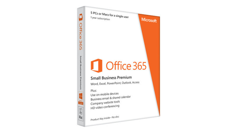 Microsoft Office 365 Small Business Premium