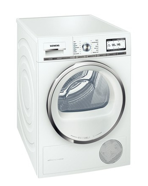 Siemens WT48Y780NL freestanding Front-load 8kg A White tumble dryer