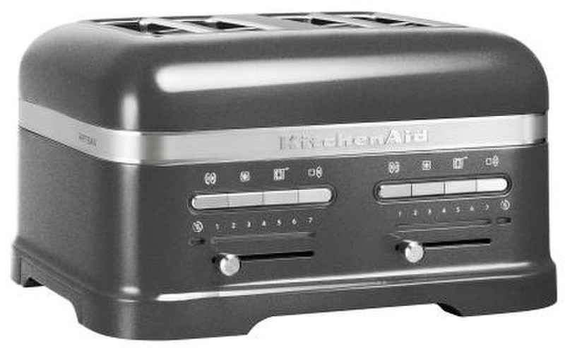 KitchenAid 5KMT4205EMS 4slice(s) 2500, -W Black toaster