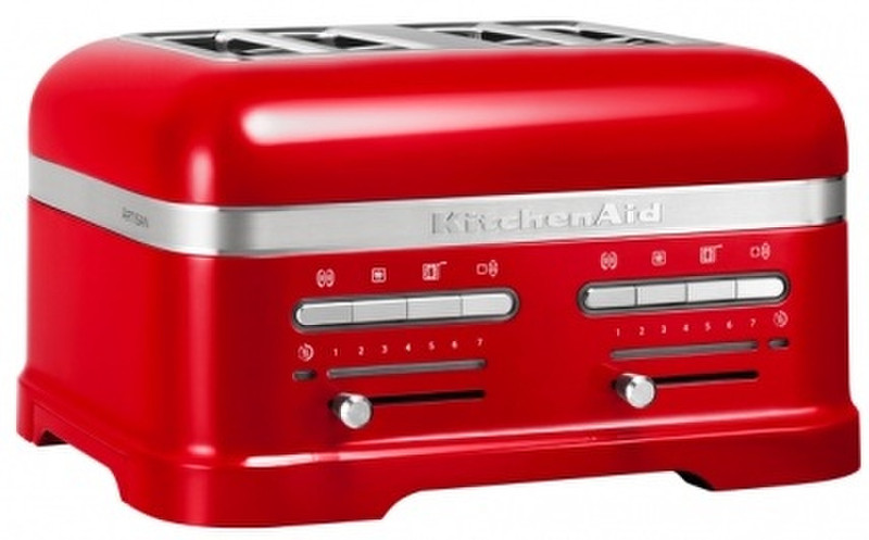 KitchenAid 5KMT4205EER 4ломтик(а) 2500, -Вт Красный тостер