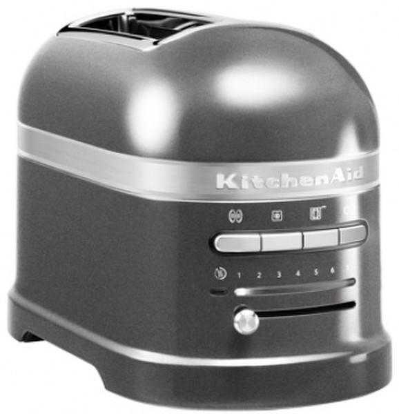 KitchenAid 5KMT2204EMS 2slice(s) 1250, -W Black toaster