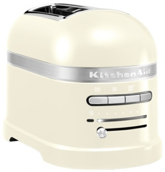 KitchenAid 5KMT2204EAC 2slice(s) 1250, -W Cremefarben Toaster