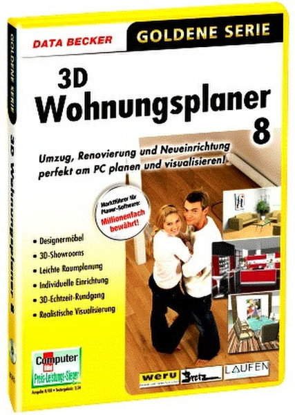 Data Becker 3D Wohnungsplaner 8