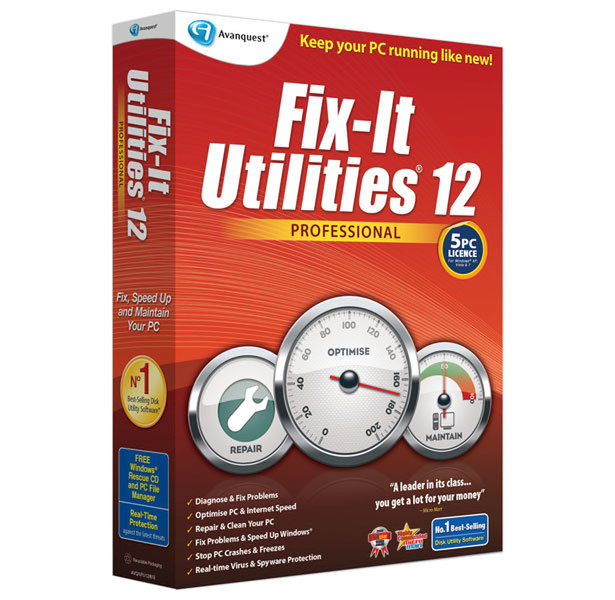 Avanquest Fix-It Utilities 12 Pro