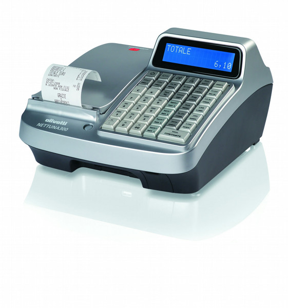 Olivetti Nettuna 300 Термоперенос ЖК cash register