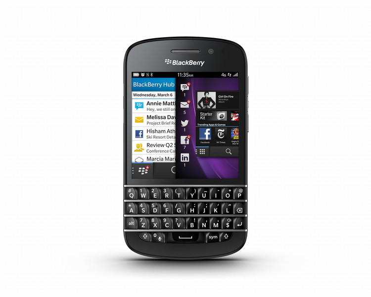 BlackBerry Q10 4G 16GB Schwarz