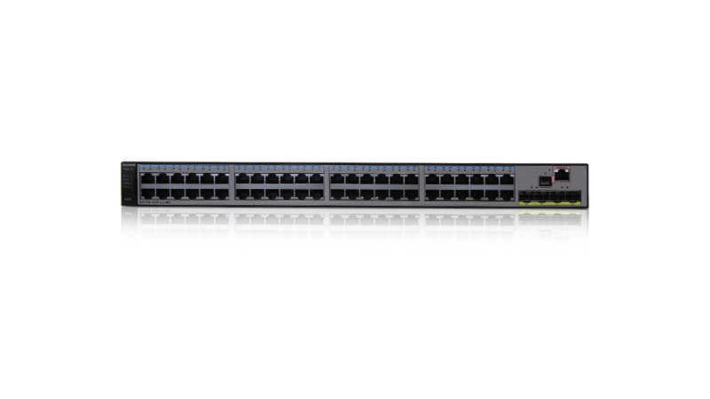 Huawei S5700-52X-LI-AC Управляемый L2/L3 Gigabit Ethernet (10/100/1000) Черный