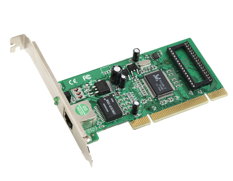 SMC EZ Card™ 10/100/1000 Copper Gigabit PCI Card Internal 1000Mbit/s networking card