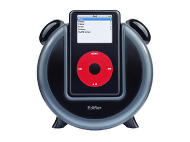 Edifier iF200 iPod Alarm Clock and Speaker System, Black 3Вт Черный мультимедийная акустика