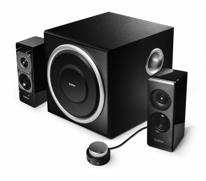 Edifier S330D Multimedia speaker Black loudspeaker