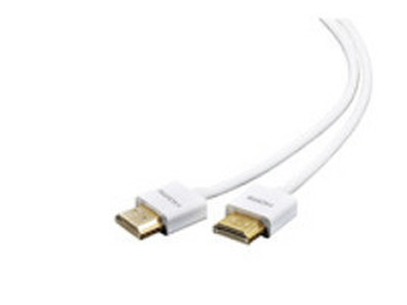 eSTUFF ES2063SS 1.8м HDMI HDMI Белый HDMI кабель