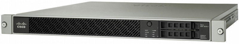 Cisco ASA 5545-X 1U 3072Mbit/s Firewall (Hardware)