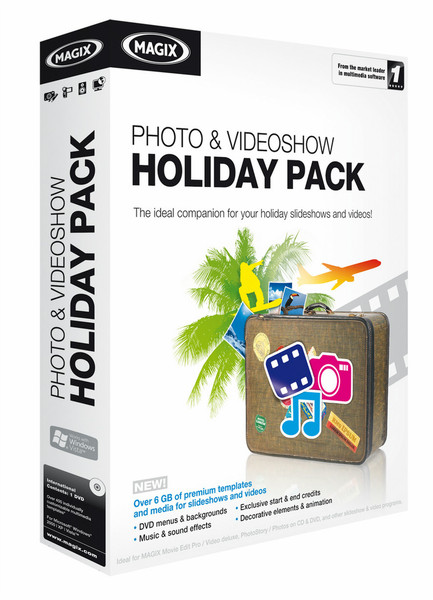 Magix Photo & Videoshow Holiday Pack