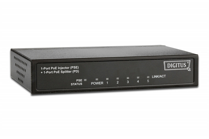 ASSMANN Electronic DN-95121 Fast Ethernet PoE adapter