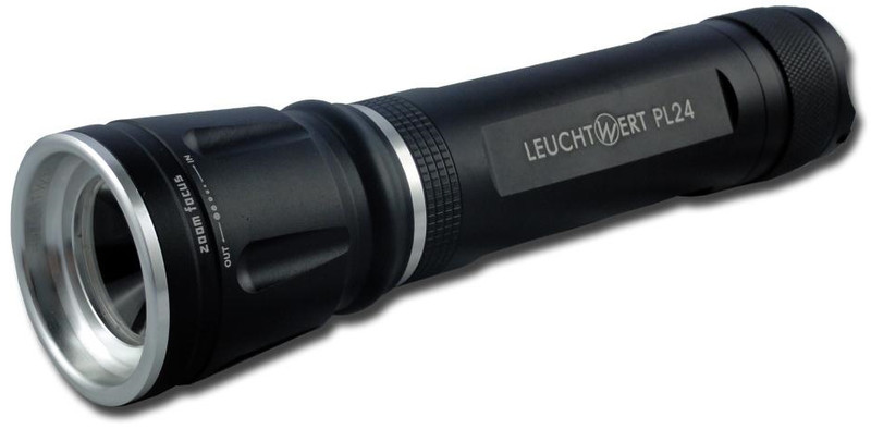 Leuchtwert PL24 Hand flashlight LED Black