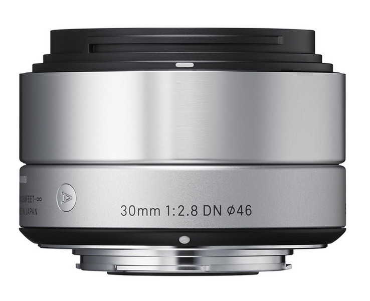 Sigma 30mm F2.8 DN Беззеркальный цифровой фотоаппарат со сменными объективами Standard lens Cеребряный