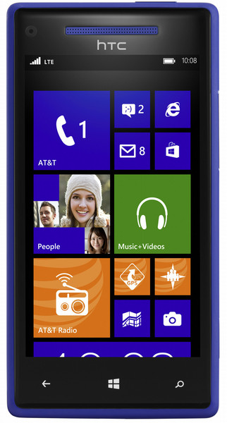 O2 HTC Windows Phone 8X 16GB Blau