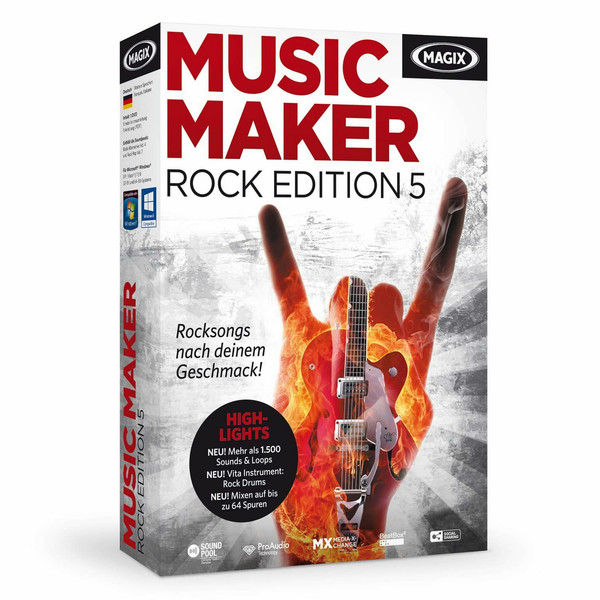 Magix Music Maker Rock Edition 5