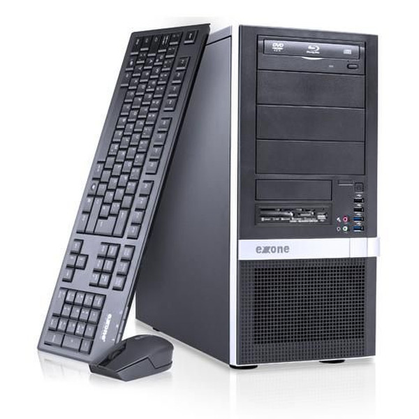 Exone BUSINESS 1103 2.9GHz G2020 Micro Tower Black,Silver PC