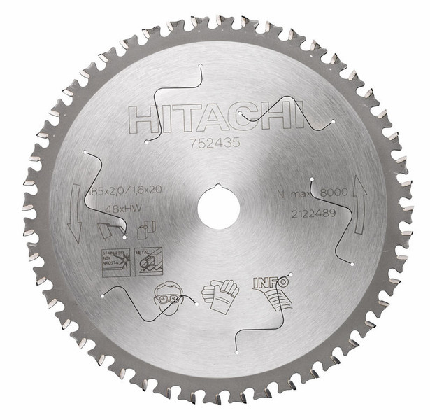 Hitachi Circular saw blade for aluminium 216 x 30