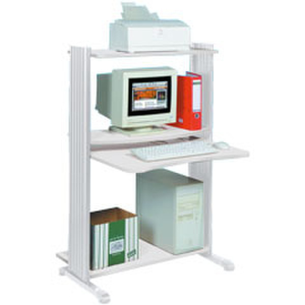 Dataflex 85.950 PC Multimedia stand Grey multimedia cart/stand