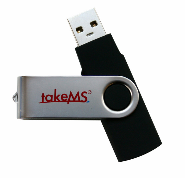 takeMS MEM-Drive Mini Rubber 32GB 32ГБ USB 2.0 Черный USB флеш накопитель