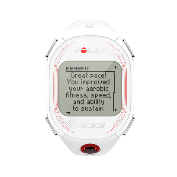 Polar RCX3 GPS Weiß Sportuhr